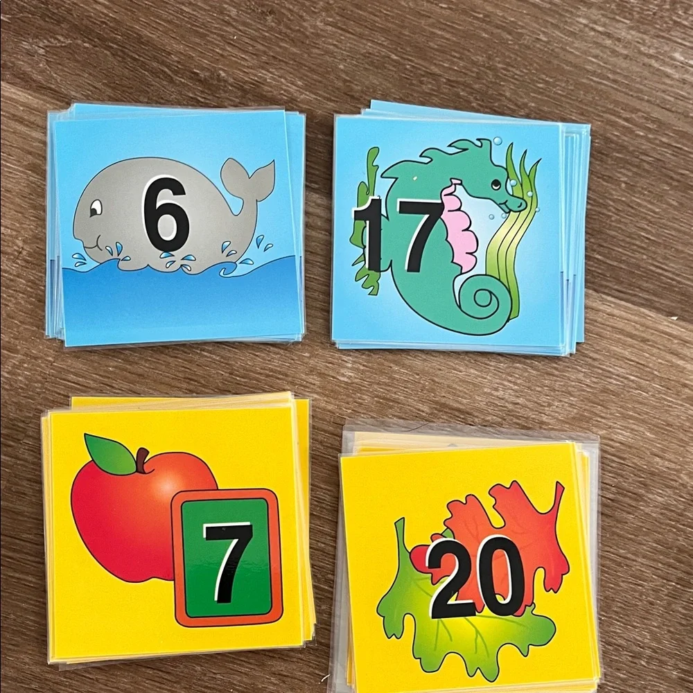 Monthly Numbers for Classroom Calendars Pocket Chart